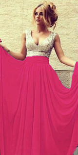 2017 Cheap Simple Bridesmaid Dresses Long Lavender Turquoise Burgundy Sequins Bridesmaid Dress Elegant V Neck Prom Gown