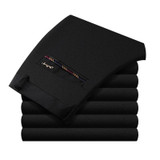 Left ROM 2017 New Men's Fashion Boutique Pure Color Leisure Business Suit Pants / Male Casual Trousers / Mens Casual Pants