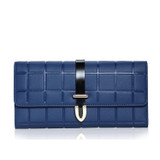 Leeshang Women Purse Genuine Leather Mobile Phone Purse Women Clutch Long Ladies Wallet Female Purse Organizer Card Holder