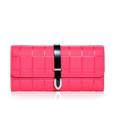Leeshang Women Purse Genuine Leather Mobile Phone Purse Women Clutch Long Ladies Wallet Female Purse Organizer Card Holder