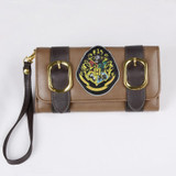 Leeshang Fashion Wristband Clutch Wallets Harry Potter Hogwarts Castle Crest Envelope Satchel Fold Wallet Purse with Tag