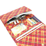 Leeshang Fashion Wristband Clutch Wallets Harry Potter Hogwarts Castle Crest Envelope Satchel Fold Wallet Purse with Tag