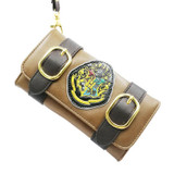 Leeshang Fashion Wristband Clutch Wallets Harry Potter Hogwarts Castle Crest Envelope Satchel Fold Wallet Purse with Tag