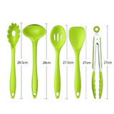 LeeQian New Design Kitchenware Silicone Heat Resistant Kitchen Cooking Utensils Non-Stick Baking Tool Cooking Tool Sets