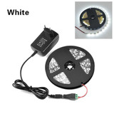 LED Strip Waterproof RGB SMD 5050 12V 5M 60LEDs/M RGBW RGBWW Flexible LED light Strips With EU 3A Power Adapter Remoter Control