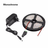 LED Strip Waterproof RGB SMD 5050 12V 5M 60LEDs/M RGBW RGBWW Flexible LED light Strips With EU 3A Power Adapter Remoter Control