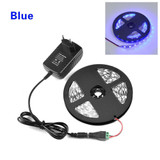 LED Strip Waterproof RGB SMD 5050 12V 5M 60LEDs/M RGBW RGBWW Flexible LED light Strips With EU 3A Power Adapter Remoter Control