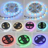 LED Strip Waterproof RGB SMD 5050 12V 5M 60LEDs/M RGBW RGBWW Flexible LED light Strips With EU 3A Power Adapter Remoter Control