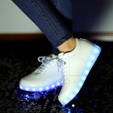 Led shoes for adults 2016 fashion led light shoes woman casual shoes led luminous