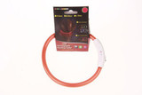 LED Nylon Pet Dog Collar Night Safety Glow Flashing Dog Cat Collar Led Luminous Small Dogs Collars USB Rechargeable