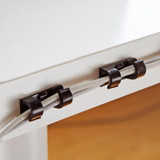 LASPERAL Wire Storage Clips Buckle Organizer Securing Cable Clamp Cable Housing Data Line Finishing Tool Fixed Fit 7mm Cables