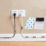 LASPERAL Wire Storage Clips Buckle Organizer Securing Cable Clamp Cable Housing Data Line Finishing Tool Fixed Fit 7mm Cables