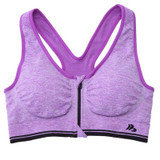 LASPERAL Brands Women Fitness Bra Shockproof Front Zipper Push Up Bra Wirefree Padded Brassiere Bra Seamless Crop Top Underwear LASPERAL Brands Women Fitness Bra Shockproof Front Zipper Push Up Bra Wirefree Padded Brassiere Bra Seamless Crop Top Underwear