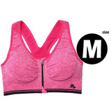 LASPERAL Brands Women Fitness Bra Shockproof Front Zipper Push Up Bra Wirefree Padded Brassiere Bra Seamless Crop Top Underwear LASPERAL Brands Women Fitness Bra Shockproof Front Zipper Push Up Bra Wirefree Padded Brassiere Bra Seamless Crop Top Underwear