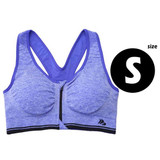 LASPERAL Brands Women Fitness Bra Shockproof Front Zipper Push Up Bra Wirefree Padded Brassiere Bra Seamless Crop Top Underwear LASPERAL Brands Women Fitness Bra Shockproof Front Zipper Push Up Bra Wirefree Padded Brassiere Bra Seamless Crop Top Underwear