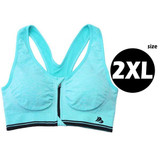 LASPERAL Brands Women Fitness Bra Shockproof Front Zipper Push Up Bra Wirefree Padded Brassiere Bra Seamless Crop Top Underwear LASPERAL Brands Women Fitness Bra Shockproof Front Zipper Push Up Bra Wirefree Padded Brassiere Bra Seamless Crop Top Underwear