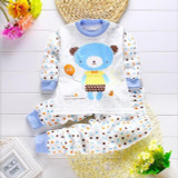 2017 sping baby boy Newborn Infant Clothing Baby Clothes Set 2PCS Baby Boy Clothes cotton Baby Clothing Sets infant clothes