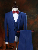 2017 Slim Fit Groom Tuxedo 8 Styles Groomsmen New Arrival Wedding/Dinner Suits Best Man Bridegroom (Jacket+Pants+Vest) BF2