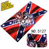 2017 Skull Bandana Multifunctional Seamless Bandana 25*48cm Headbands Tubular Motorcycle Scarf Bufanda Tubular Negro