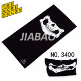 2017 Skull Bandana Multifunctional Seamless Bandana 25*48cm Headbands Tubular Motorcycle Scarf Bufanda Tubular Negro