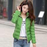 2017 Short Slim Parka Winter Jacket Women Clothing Warm Hooded Down Cotton Parkas For Women Winter Jacket Coat Female WUJ0991