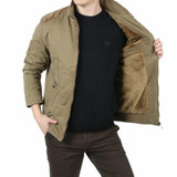 AFS JEEP Winter Parkas for Men Super Warm Fleece Inner  Plus Size M-4XL AFS JEEP Mens Winter Jacket Coat  143