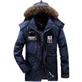 AFS JEEP Brand Clothing New Arrival Men Hooded Fur Collar Winter Down Jacket and Coat 270