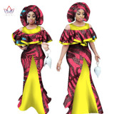 African Dresses for Women Sleeveless Mermaid Dresses Maxi Dress Party Dresses Bazin Riche Fashions African Clothe 6XL BRW WY1065 African Dresses for Women Sleeveless Mermaid Dresses Maxi Dress Party Dresses Bazin Riche Fashions African Clothe 6XL BRW WY1065