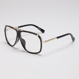 AFOFOO Fashion Sunglasses Retro Men Glasses Luxury Brand Designer Women Mirror Sun glasses Vintage UV400 Shades Eyewear