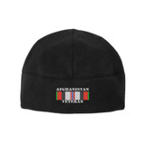 Afghanistan Veteran Fleece Watch Cap Beanie