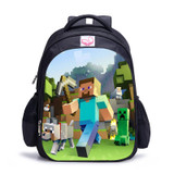 Children School Bag Minecraft Cartoon Backpack Pupils Printing School Bags Hot Game Backpacks For Boys And Girls Mochila Escolar