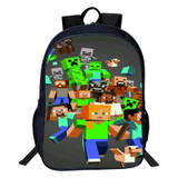 Children School Bag Minecraft Cartoon Backpack Pupils Printing School Bags Hot Game Backpacks For Boys And Girls Mochila Escolar
