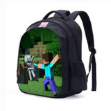Children School Bag Minecraft Cartoon Backpack Pupils Printing School Bags Hot Game Backpacks For Boys And Girls Mochila Escolar