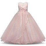 Children Princess Flower Girl Dress Summer Tutu Wedding Long Formal Dress Birthday Party Dresses For Girls Kids 14 Yrs Clothing Children Princess Flower Girl Dress Summer Tutu Wedding Long Formal Dress Birthday Party Dresses For Girls Kids 14 Yrs Clothing