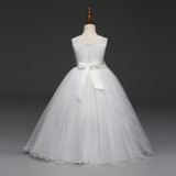 Children Princess Flower Girl Dress Summer Tutu Wedding Long Formal Dress Birthday Party Dresses For Girls Kids 14 Yrs Clothing Children Princess Flower Girl Dress Summer Tutu Wedding Long Formal Dress Birthday Party Dresses For Girls Kids 14 Yrs Clothing