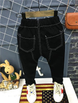 Children Pants Trousers 2017 Baby Boys Jeans Brand Fashion Autumn Kids Stylish simplicity jeans Trousers Children Clothing