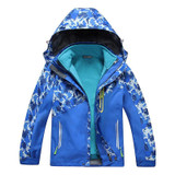 Children Outerwear Warm Coat Waterproof Windproof Boys Girls Jackets Sporty Kids Clothes Double-deck For 5-14T Winter and Autumn