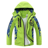 Children Outerwear Kids Sporty Jackets Double-deck Waterproof Windproof Boys Jackets Autumn