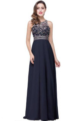 Robe De Soiree A Line Heavy Beaded Burgundy Prom Dresses 2017 Chiffon Sexy Back Long Evening Dresses Party Gown