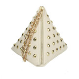 Rivet Women Bags Triangle Design Brands Vintage Shoulder Bag 2017 Summer Fashion Women Messenger Bags Rivet  Bolsos Bolsas