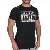 RISE Brand mens clothing Fashion Fitness t Shirt Crossfit Bodybuilding Muscle male Short sleeve Slim fit Cotton Tee tops apparel RISE Brand mens clothing Fashion Fitness t Shirt Crossfit Bodybuilding Muscle male Short sleeve Slim fit Cotton Tee tops apparel