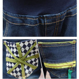 Ripped Jeans for Kids Jeans Boys Trousers 2018 Spring New Patchwork Boys Jeans Children Pants Boys Pant Fashion Kids Wears