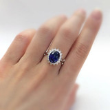 Ring For Women 3CTW oval Cut Simulated Diamond S925 Sterling silver with gold Engagement Wedding Rings Fine Jewelry bague