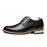 2017 Ceyue Men Leather Shoes Pointed Toe Wedding Shoes Lace up Business Shoes Comfortable Oxford Shoes For Men sapato social
