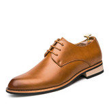 2017 Ceyue Men Leather Shoes Pointed Toe Wedding Shoes Lace up Business Shoes Comfortable Oxford Shoes For Men sapato social