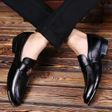 2017 Ceyue Men Leather Shoes Dress shoes Wedding Pointed Toe Slip on Business Shoes Comfortable Oxfords For Men