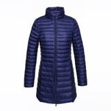 2017 Casual Ultralight Down Coat Women Winter Jacket Plus Size Down long Jacket Thin Warm Slim Cotton Coat Overcoat BN908