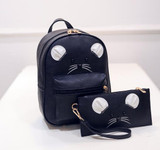2017 Casual Student School Backpack Female Style Casual Women Backpacks For Travel Good Quality Matte Leather Backpacks SC0418