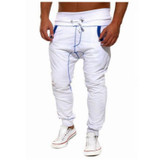 2017 Casual Men Pants Hot Sale Unique Big Pocket Hip Hop Harem Pants Fitness Clothing Quality Outwear Casual Men Joggers XXL
