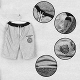 2017 Casual Men Cotton Shorts Beach Board Men Quick Drying Summer Shorts Solid Polyester New Brand Boardshorts Plus Size